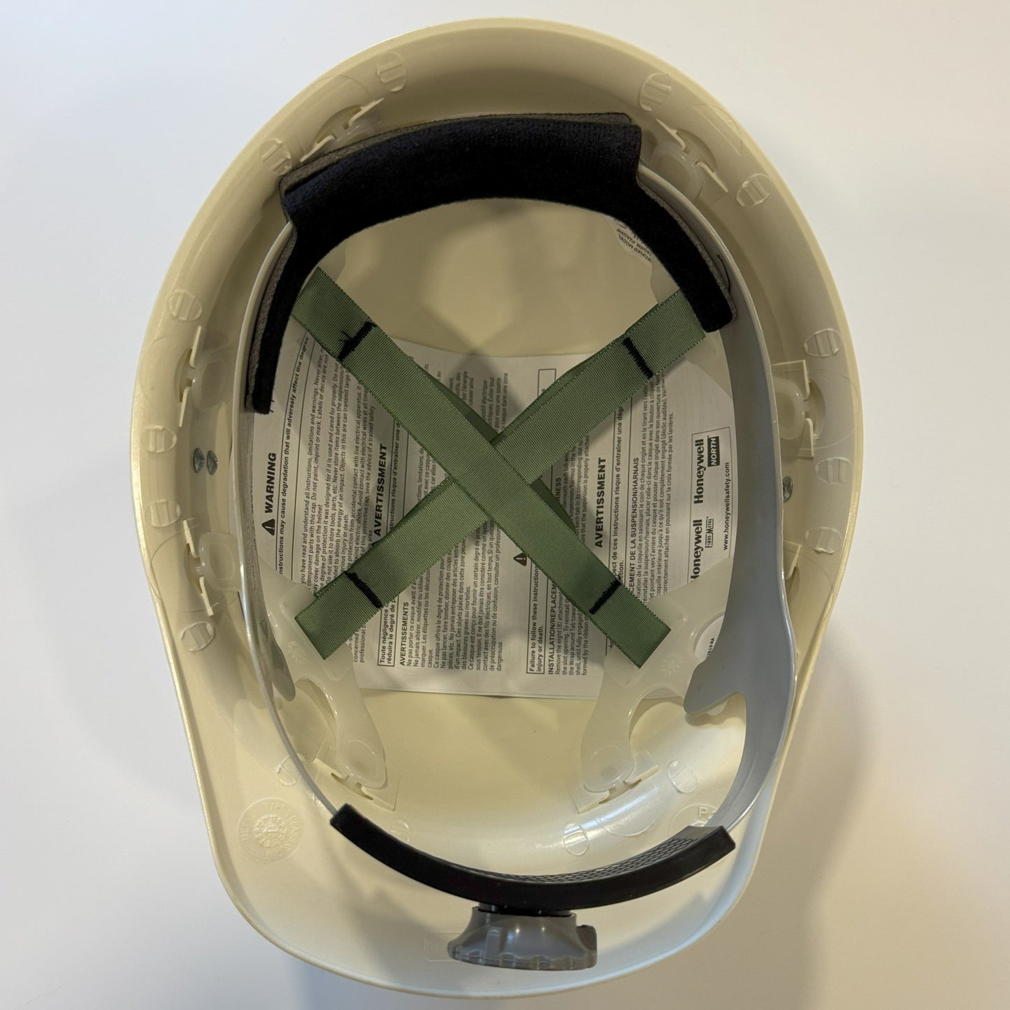 Casque de sécurité blanc