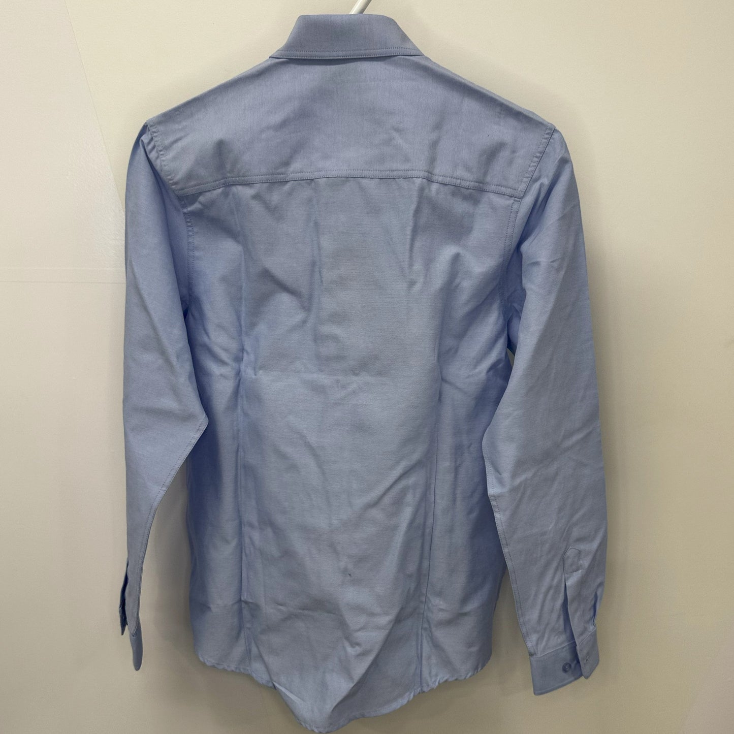 Chemise bleu à manches longues