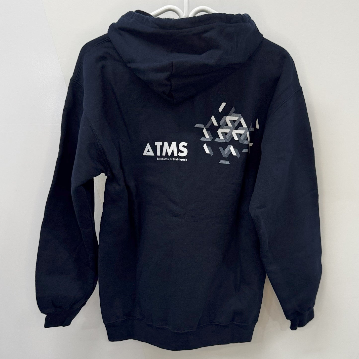 Navy zip-up kangaroo