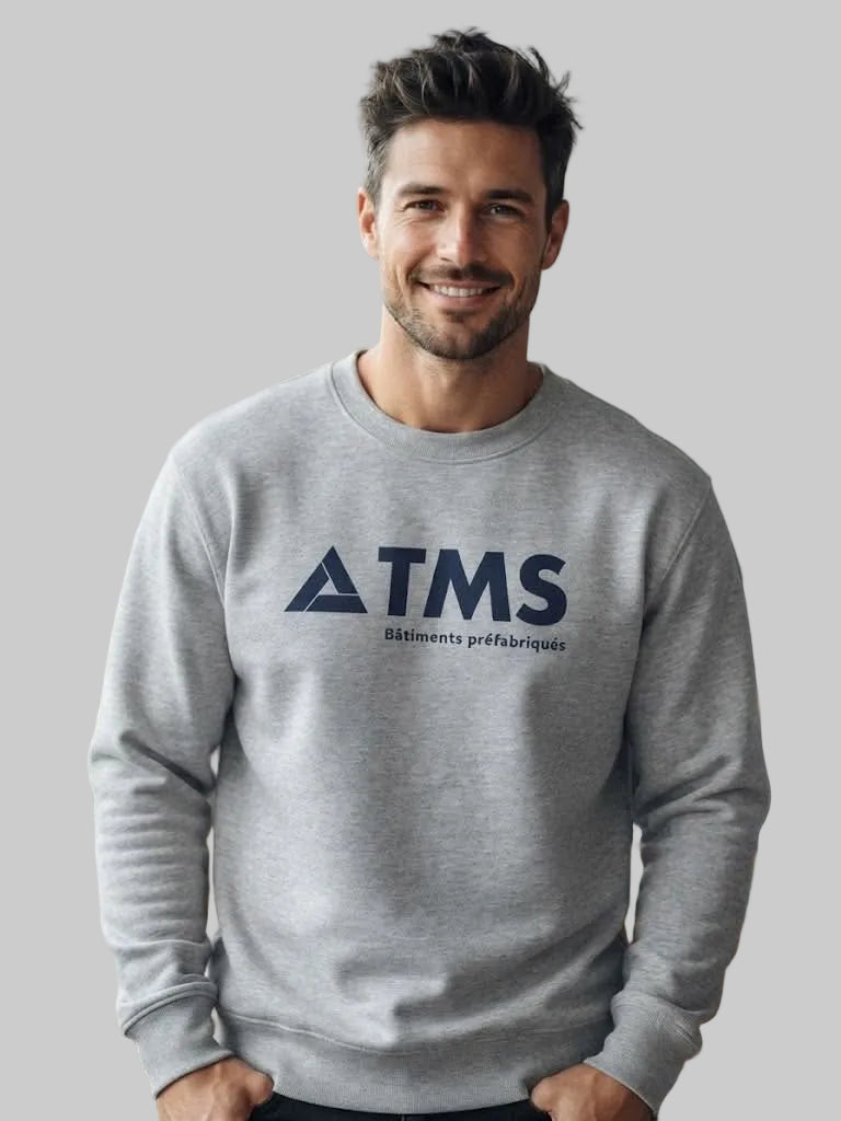 Crewneck gris