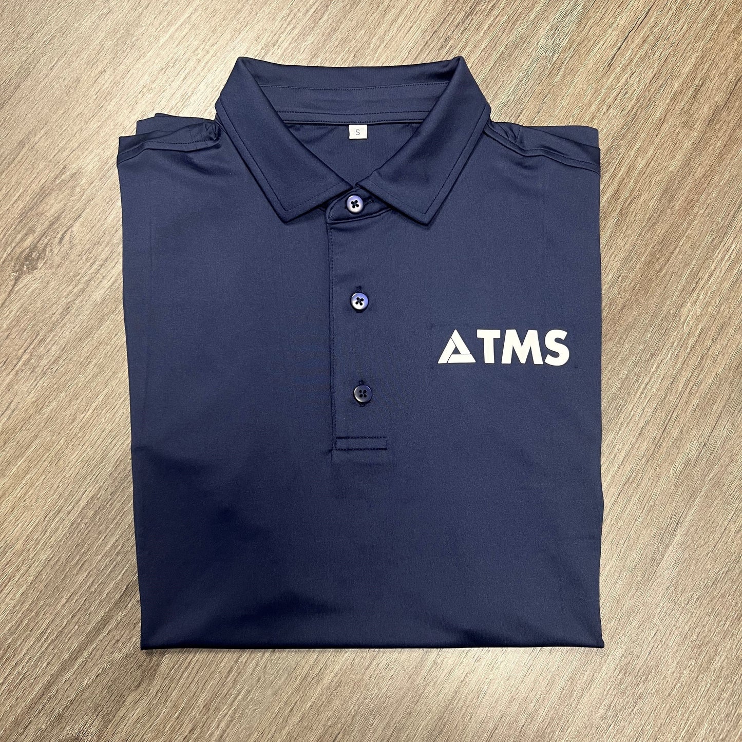 Polo golf bleu marine