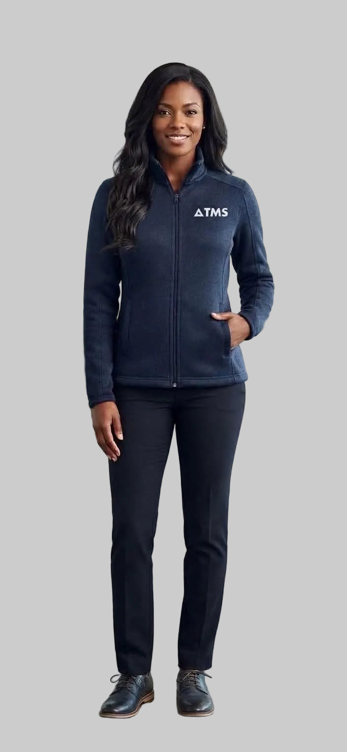 Veste polaire zippée